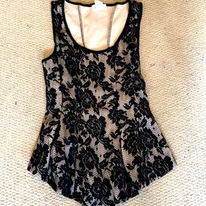 Poetry Peplum Lace Blouse